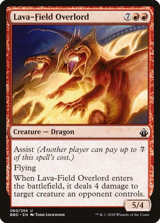Lava-Field Overlord [Battlebond] | Exor Games Truro