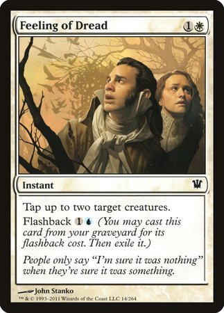 Feeling of Dread [Innistrad] | Exor Games Truro