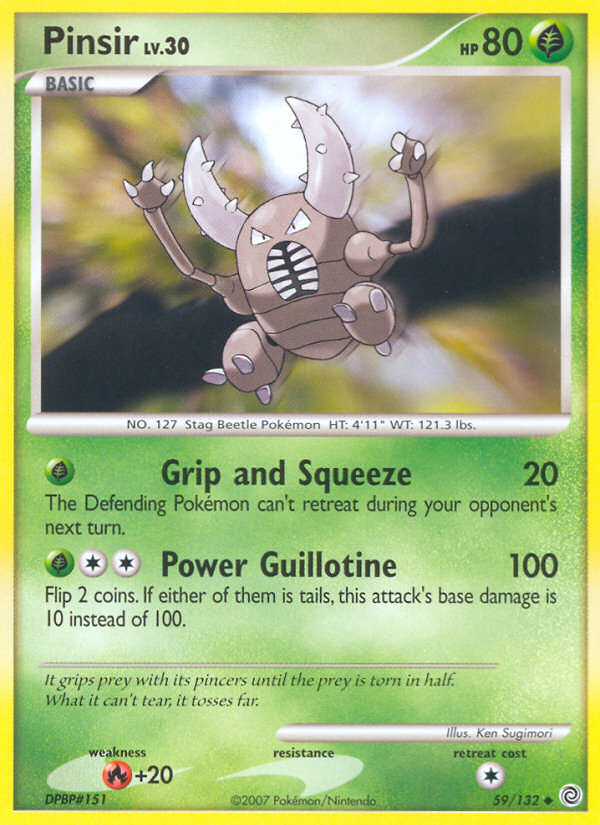 Pinsir (59/132) [Diamond & Pearl: Secret Wonders] | Exor Games Truro