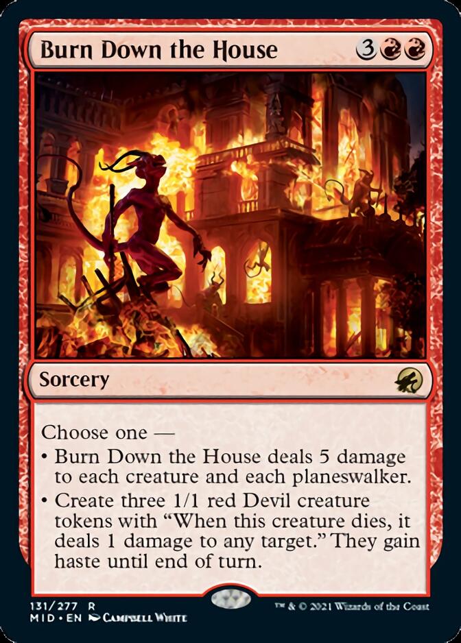 Burn Down the House [Innistrad: Midnight Hunt] | Exor Games Truro