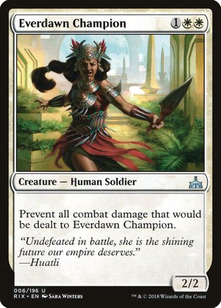 Everdawn Champion [Rivals of Ixalan] | Exor Games Truro