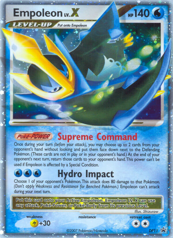 Empoleon LV.X (DP11) [Diamond & Pearl: Black Star Promos] | Exor Games Truro