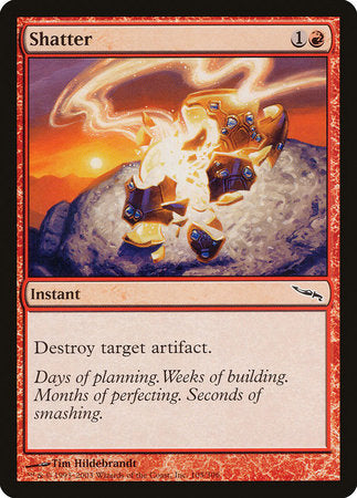 Shatter [Mirrodin] | Exor Games Truro