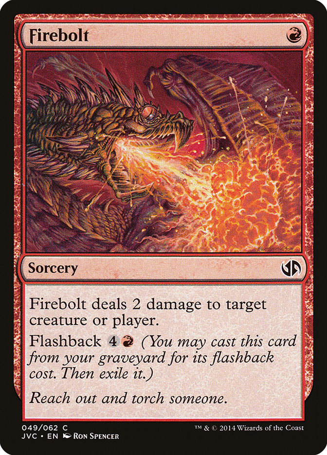 Firebolt [Duel Decks Anthology] | Exor Games Truro