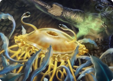 Flumph Art Card [Dungeons & Dragons: Adventures in the Forgotten Realms Art Series] | Exor Games Truro