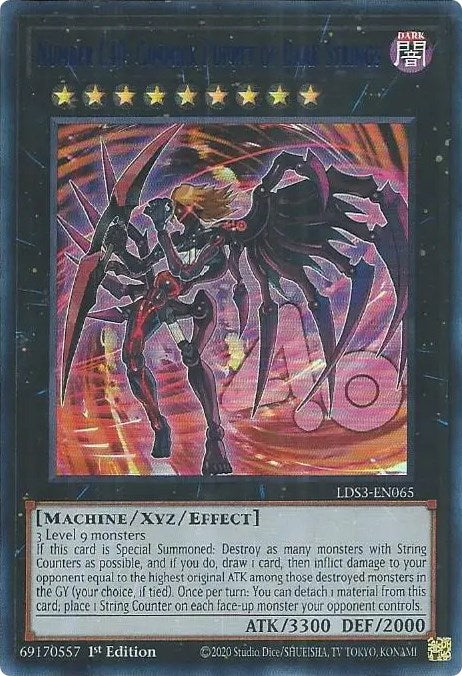 Number C40: Gimmick Puppet of Dark Strings (Blue) [LDS3-EN065] Ultra Rare | Exor Games Truro