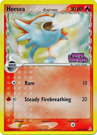 Horsea (66/110) (Delta Species) (Stamped) [EX: Holon Phantoms] | Exor Games Truro