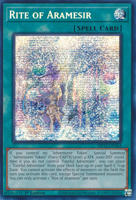 Rite of Aramesir [MP23-EN264] Prismatic Secret Rare | Exor Games Truro