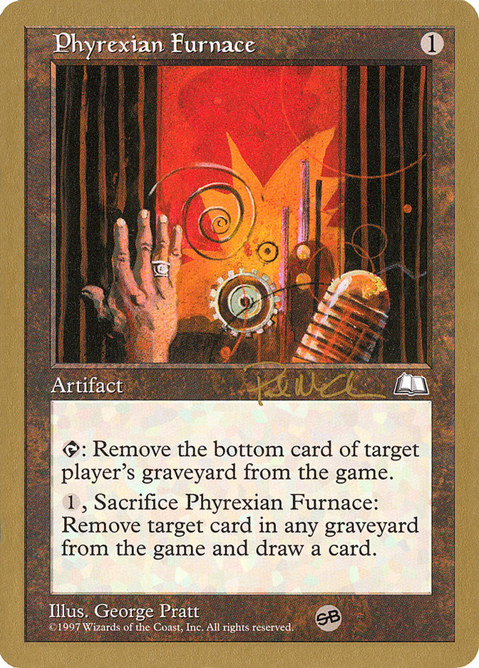 Phyrexian Furnace (Paul McCabe) (SB) [World Championship Decks 1997] | Exor Games Truro