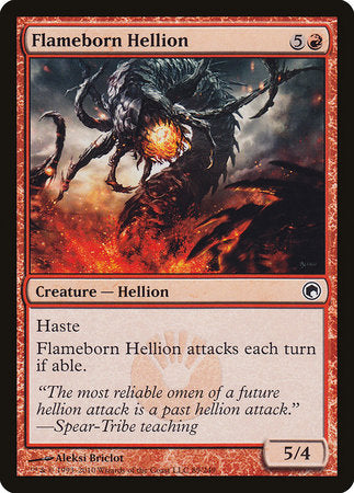 Flameborn Hellion [Scars of Mirrodin] | Exor Games Truro