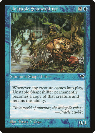 Unstable Shapeshifter [Tempest] | Exor Games Truro
