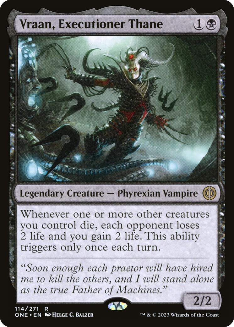 Vraan, Executioner Thane [Phyrexia: All Will Be One] | Exor Games Truro