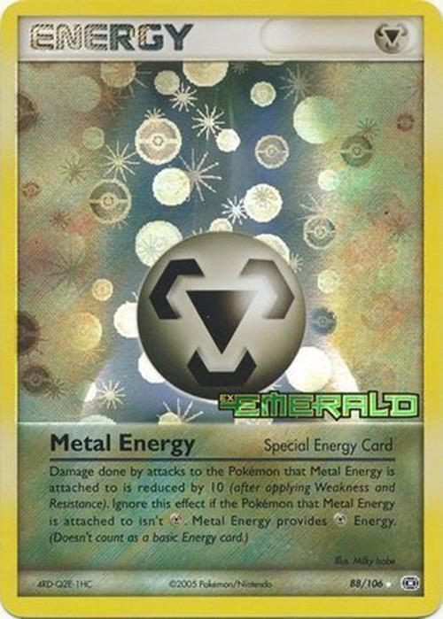 Metal Energy (88/106) (Stamped) [EX: Emerald] | Exor Games Truro