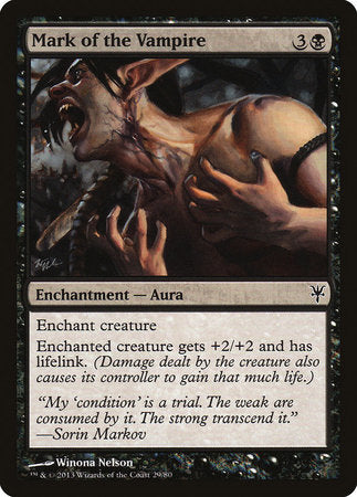 Mark of the Vampire [Duel Decks: Sorin vs. Tibalt] | Exor Games Truro