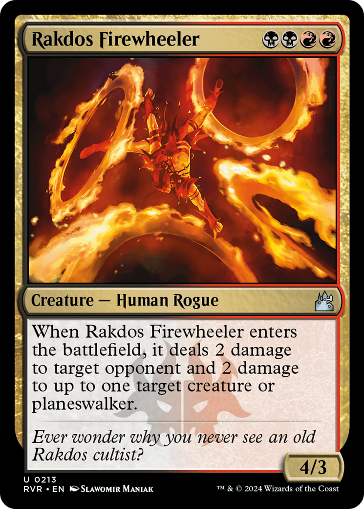 Rakdos Firewheeler [Ravnica Remastered] | Exor Games Truro