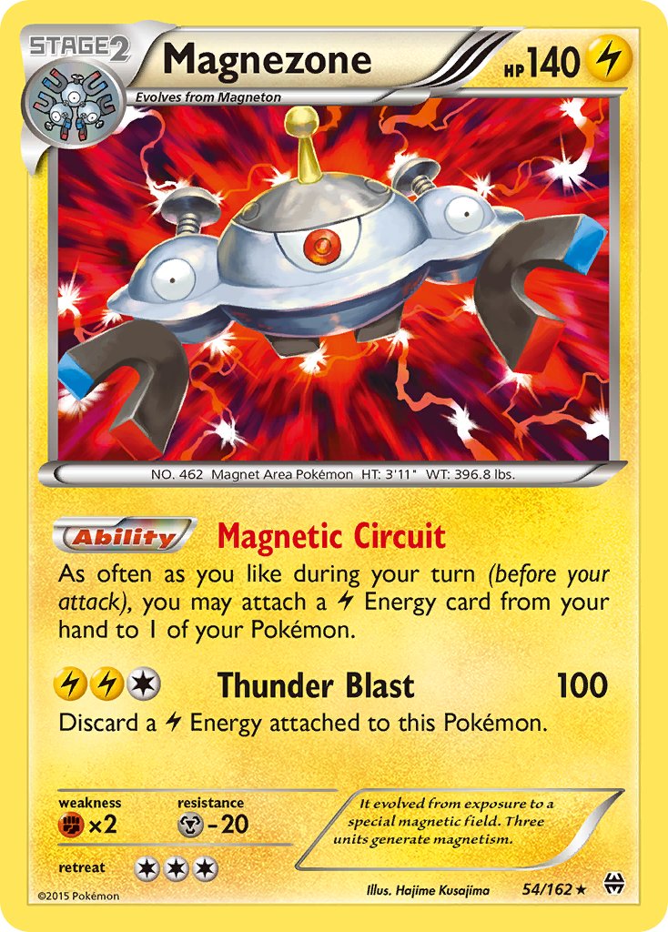 Magnezone (54/162) (Theme Deck Exclusive) [XY: BREAKthrough] | Exor Games Truro