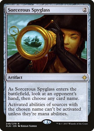 Sorcerous Spyglass [Ixalan] | Exor Games Truro