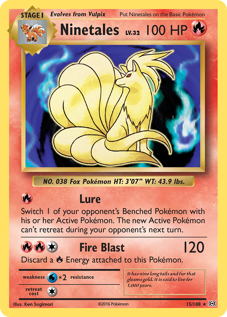 Ninetales (15/108) [XY: Evolutions] | Exor Games Truro