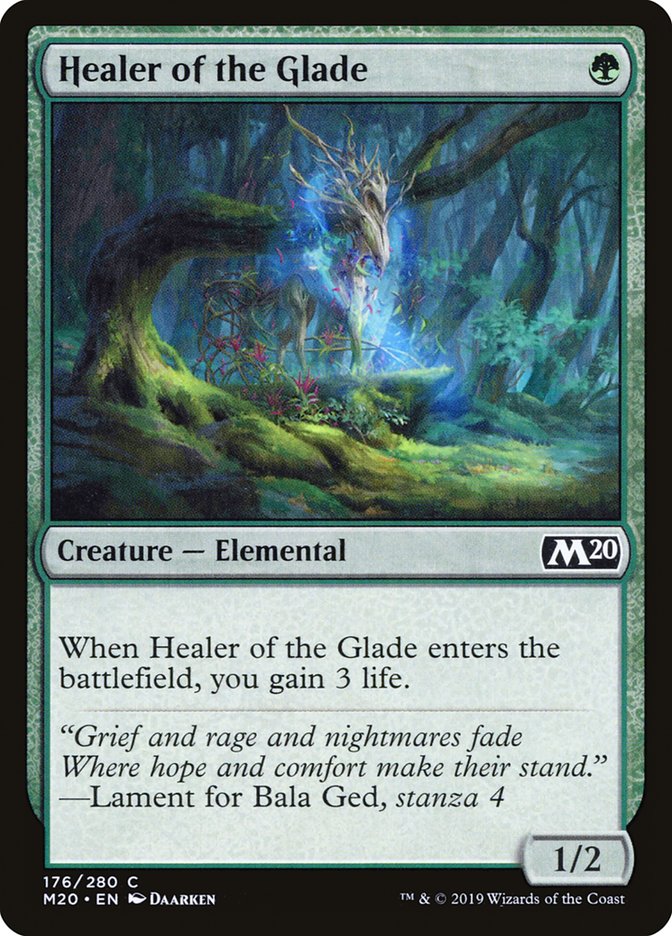 Healer of the Glade [Core Set 2020] | Exor Games Truro