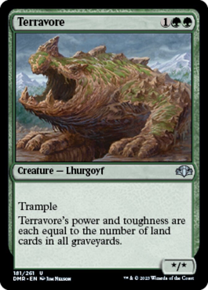 Terravore [Dominaria Remastered] | Exor Games Truro