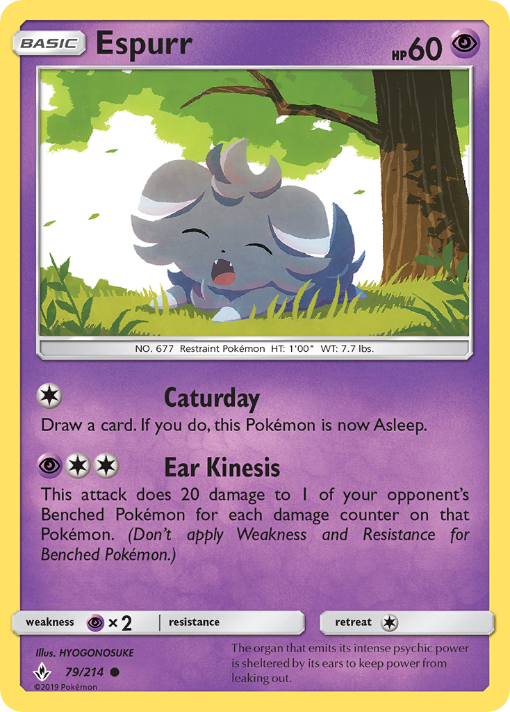 Espurr (79/214) [Sun & Moon: Unbroken Bonds] | Exor Games Truro