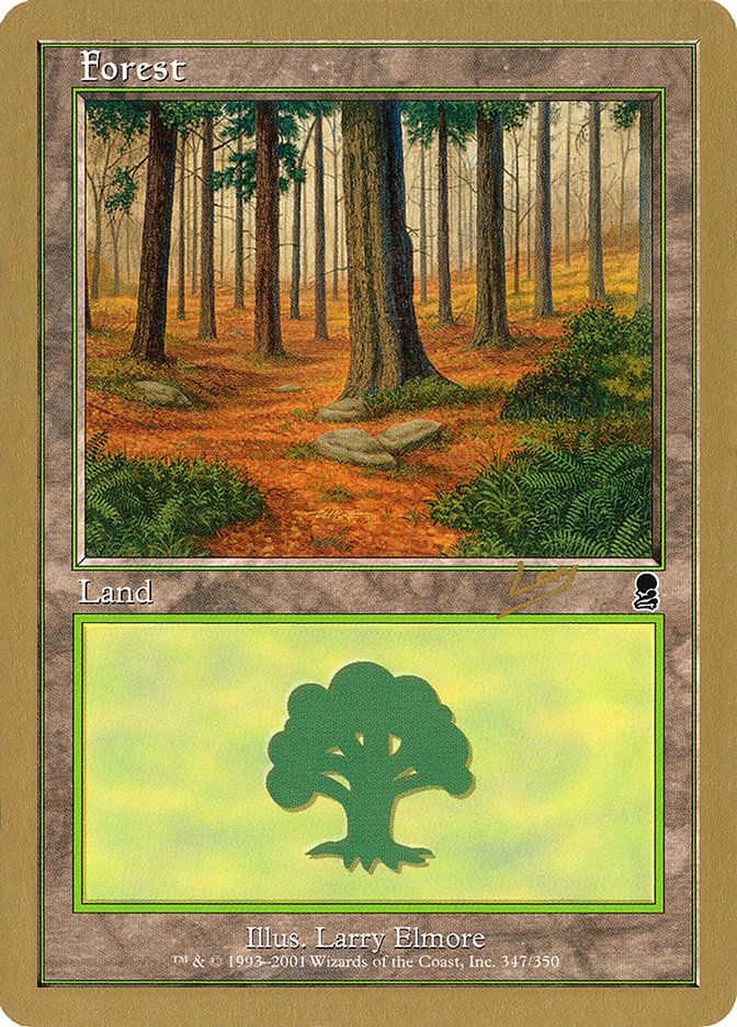 Forest (rl347) (Raphael Levy) [World Championship Decks 2002] | Exor Games Truro