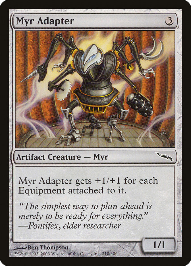 Myr Adapter [Mirrodin] | Exor Games Truro