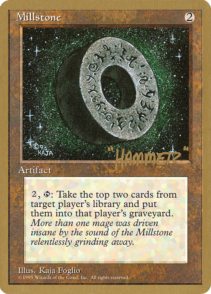Millstone (Shawn "Hammer" Regnier) [Pro Tour Collector Set] | Exor Games Truro