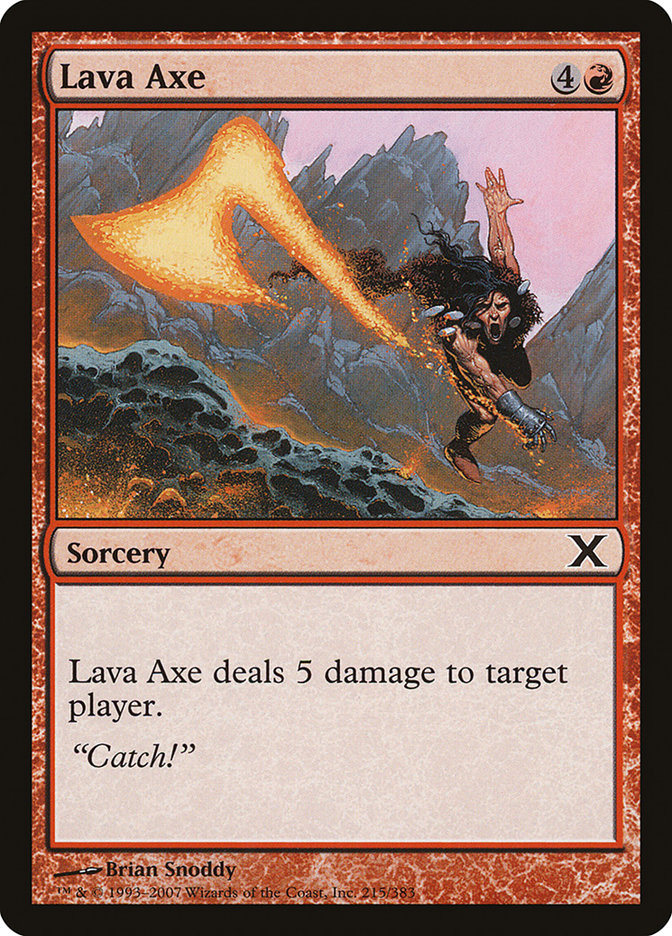 Lava Axe [Tenth Edition] | Exor Games Truro