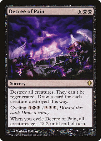 Decree of Pain [Commander 2013] | Exor Games Truro