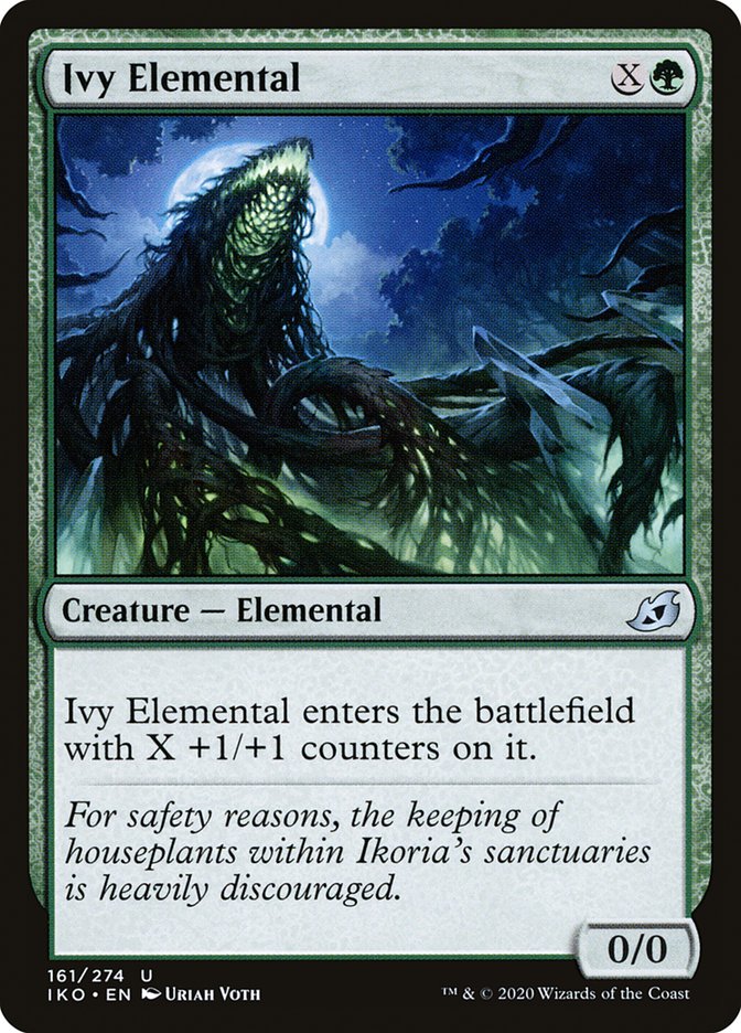 Ivy Elemental [Ikoria: Lair of Behemoths] | Exor Games Truro