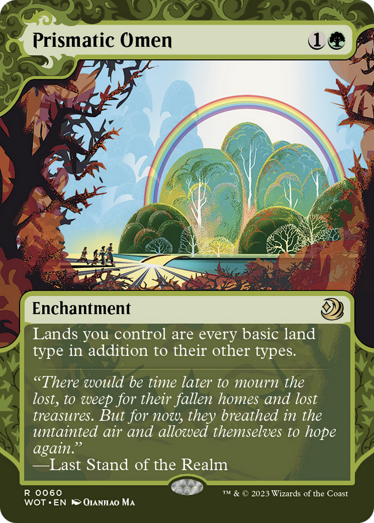 Prismatic Omen [Wilds of Eldraine: Enchanting Tales] | Exor Games Truro