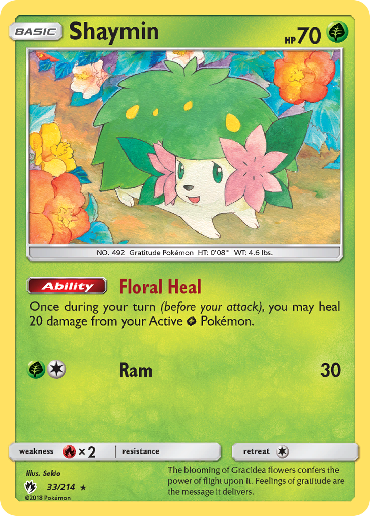 Shaymin (33/214) [Sun & Moon: Lost Thunder] | Exor Games Truro