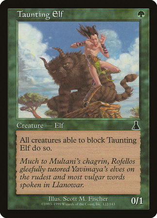Taunting Elf [Urza's Destiny] | Exor Games Truro