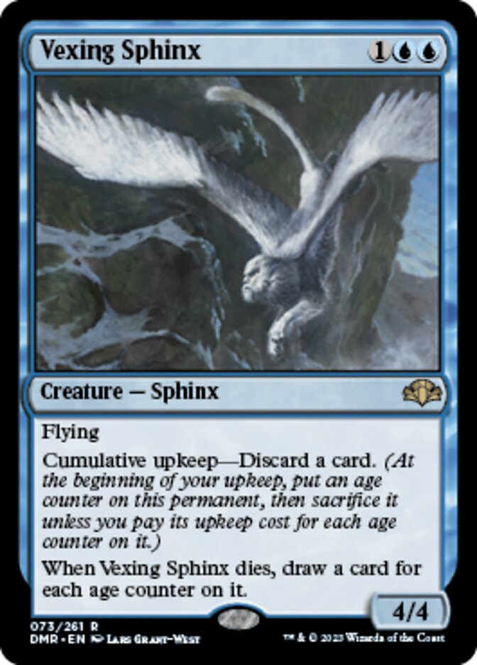 Vexing Sphinx [Dominaria Remastered] | Exor Games Truro