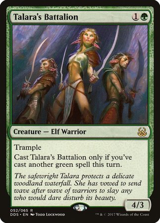 Talara's Battalion [Duel Decks: Mind vs. Might] | Exor Games Truro