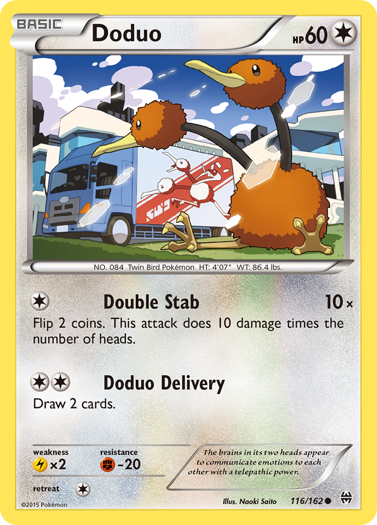 Doduo (116/162) [XY: BREAKthrough] | Exor Games Truro