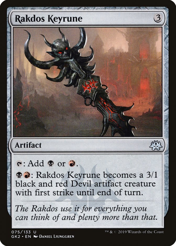 Rakdos Keyrune [Ravnica Allegiance Guild Kit] | Exor Games Truro