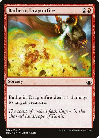 Bathe in Dragonfire [Battlebond] | Exor Games Truro