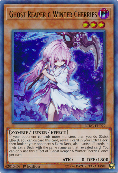 Ghost Reaper & Winter Cherries [LCKC-EN079] Ultra Rare | Exor Games Truro