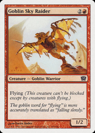 Goblin Sky Raider [Ninth Edition] | Exor Games Truro
