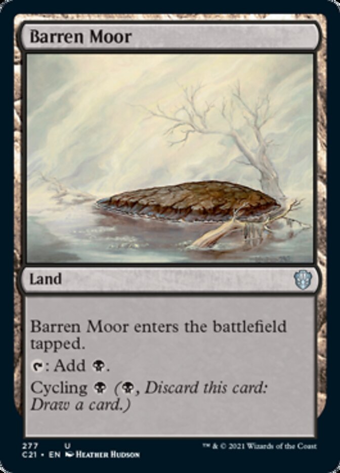 Barren Moor [Commander 2021] | Exor Games Truro