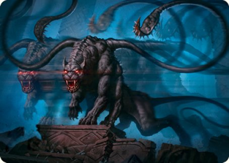 Displacer Beast Art Card [Dungeons & Dragons: Adventures in the Forgotten Realms Art Series] | Exor Games Truro