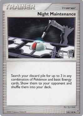 Night Maintenance (120/132) (Crowned Tiger - Tsubasa Nakamura) [World Championships 2009] | Exor Games Truro