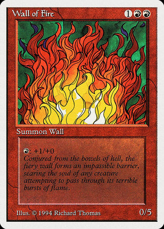 Wall of Fire [Summer Magic / Edgar] | Exor Games Truro