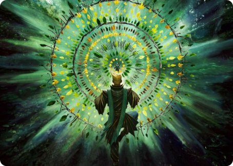 Verdant Mastery Art Card [Strixhaven: School of Mages Art Series] | Exor Games Truro
