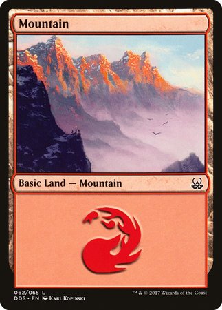 Mountain (62) [Duel Decks: Mind vs. Might] | Exor Games Truro