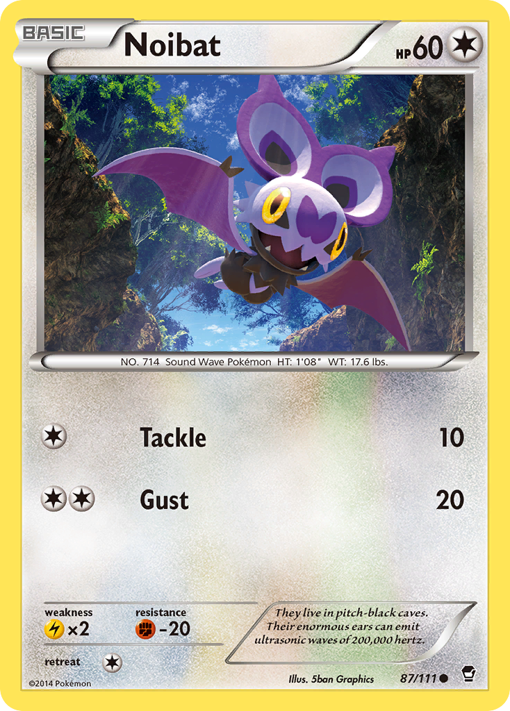 Noibat (87/111) [XY: Furious Fists] | Exor Games Truro