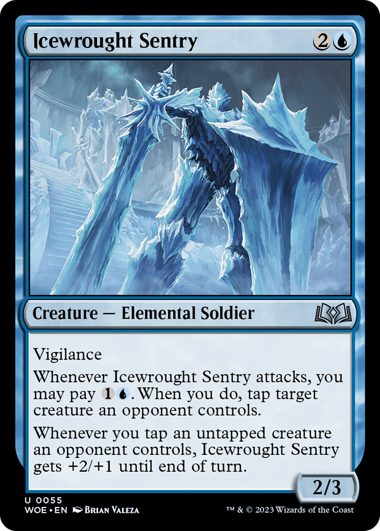 Icewrought Sentry [Wilds of Eldraine] | Exor Games Truro