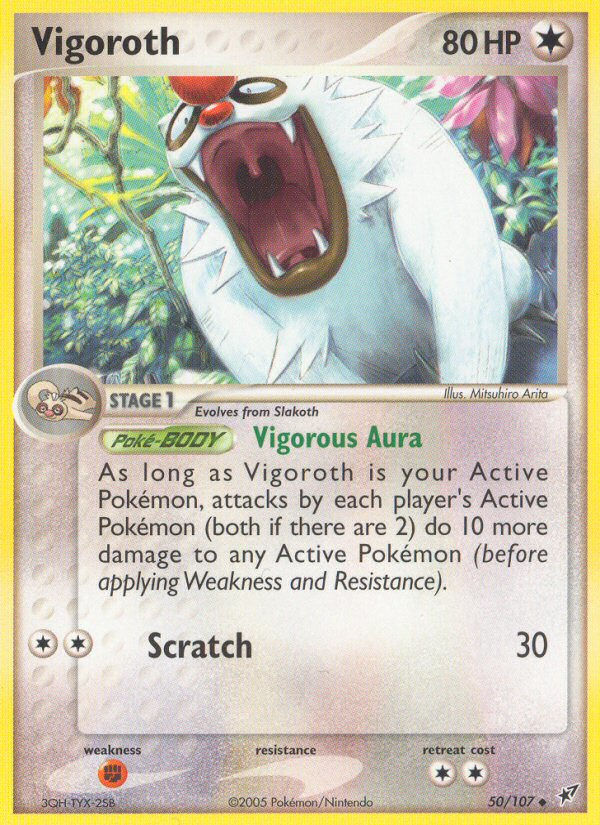 Vigoroth (50/107) [EX: Deoxys] | Exor Games Truro